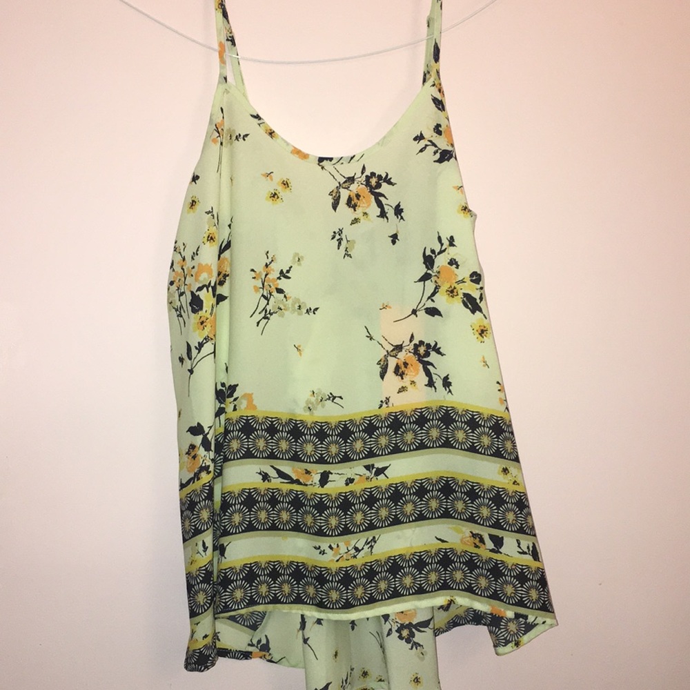 Flowered blouse